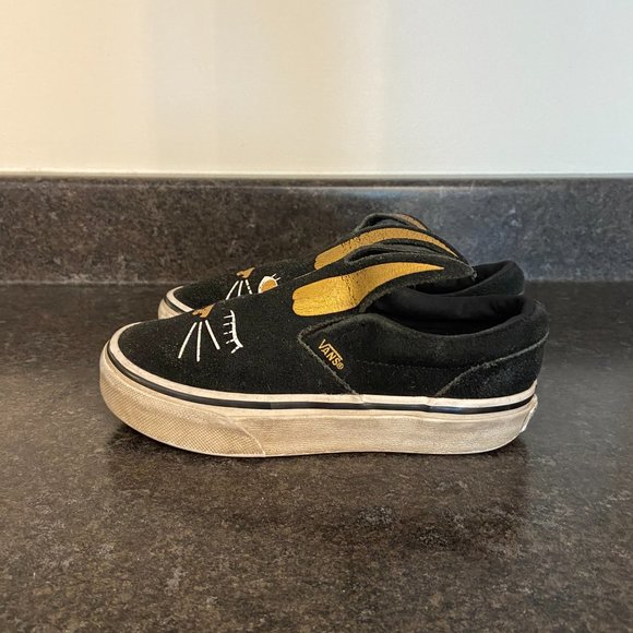 Vans 'Winking Bunny' Slip-Ons - Size 11.5C - Picture 8 of 8